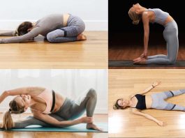 Menstrual Cramps Yoga poses
