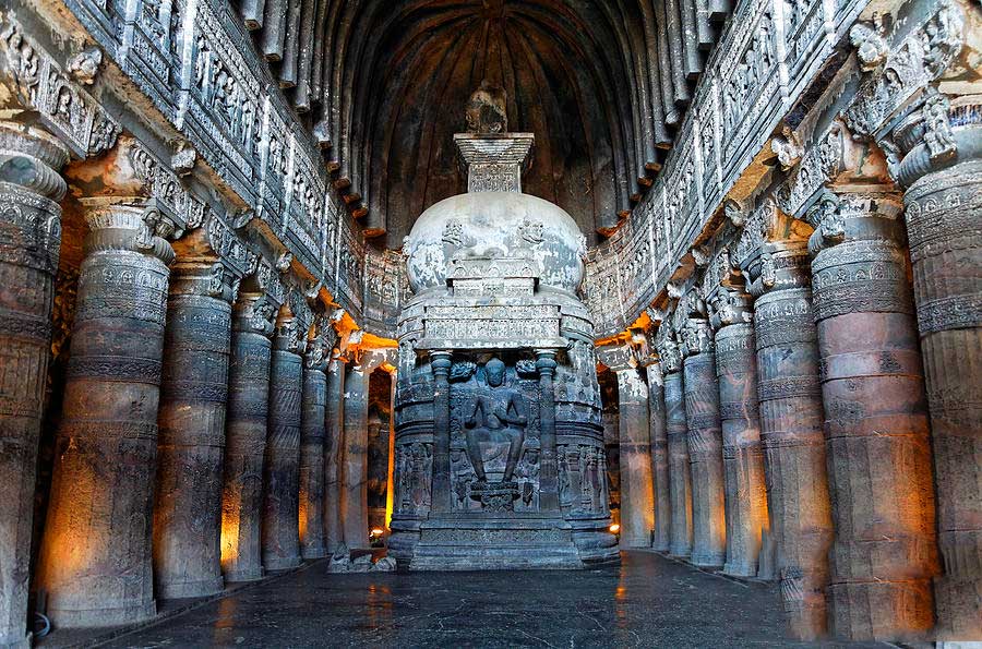 Ajanta and Ellora Caves, best places to visit